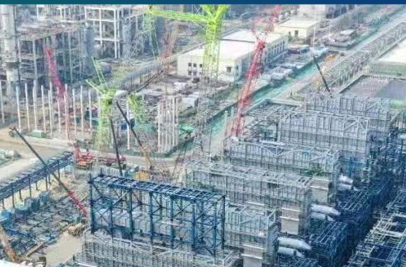 中油六建裂解炉项目钢结构项目
