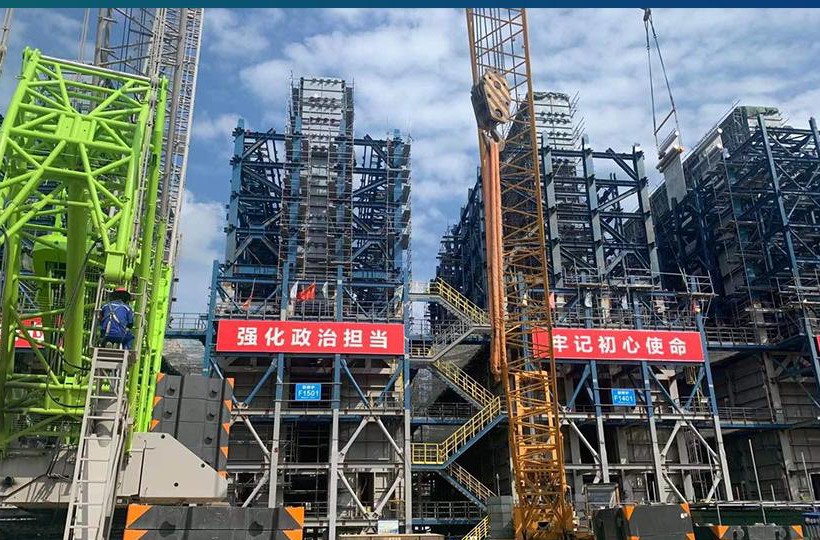 中油六建液体炉项目钢结构项目