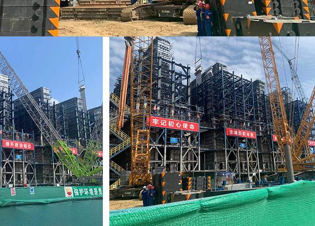 中油六建液体炉安装视图