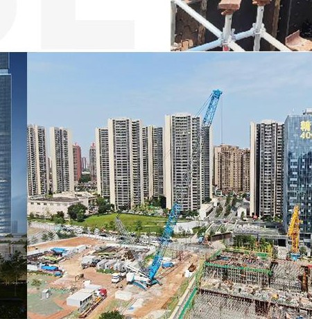 华润置地中心项目施工全景